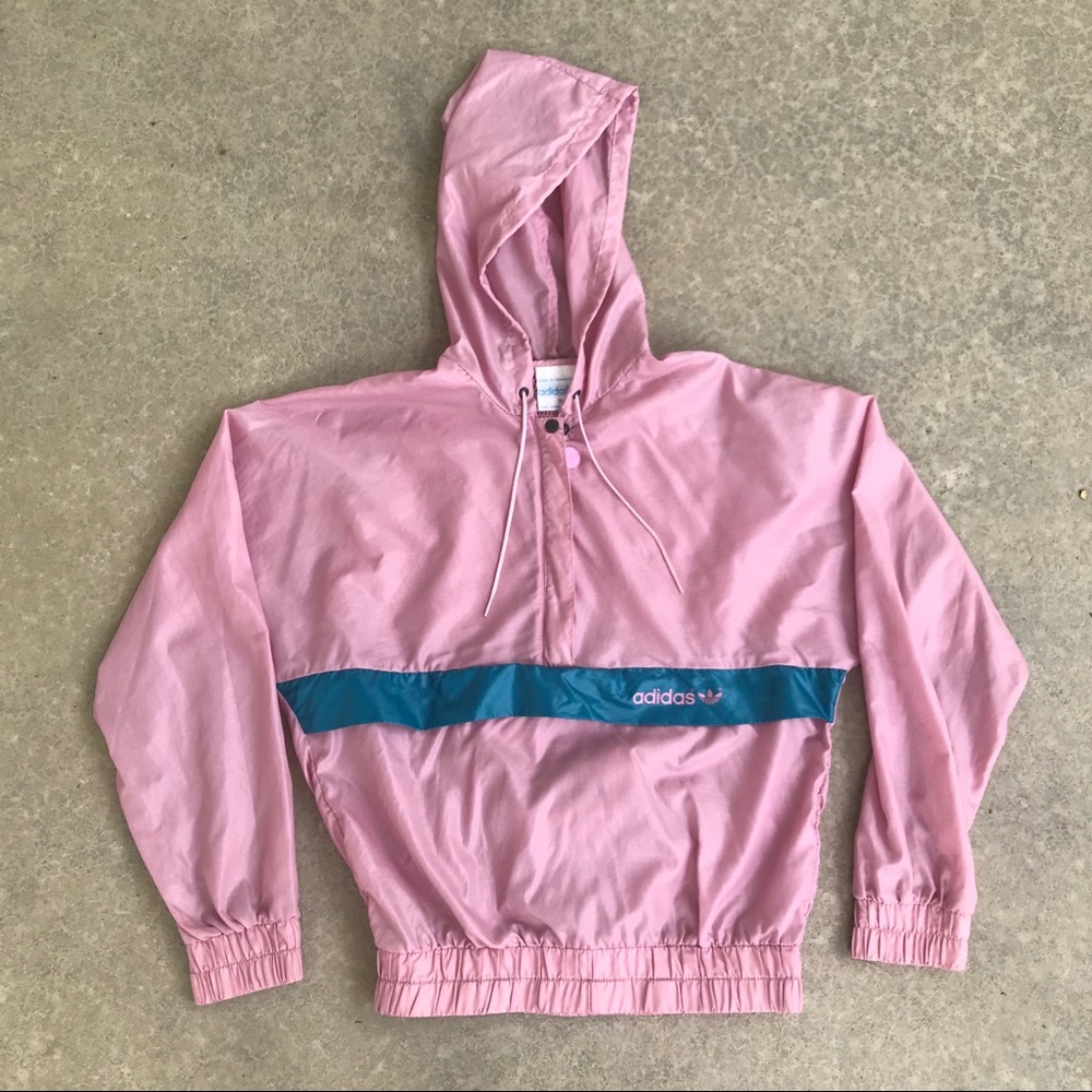 SOLD Vintage Adidas Trefoil Windbreaker - Picture 1 of 7
